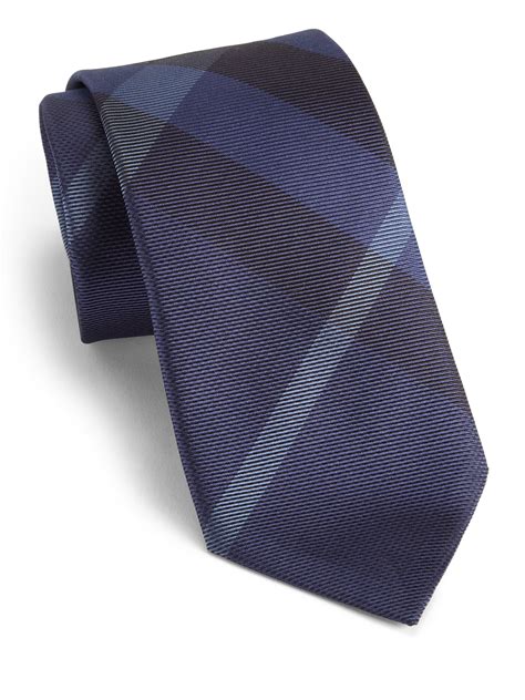 burberry tie blu|Burberry tie on clearance.